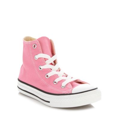 Converse Girls' pink 'All Star' hi-top trainers